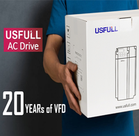 Convertisseur de fréquence à couple élevé USFULL 3 phases 380V à 480V 45kW 55kW 75kW 200kW 315kW VFD VSD Inverter Drive pour broyeur à boulets