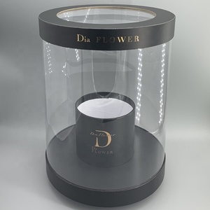 Chất Lượng Hàng Đầu Rõ Ràng PVC Vòng Quà Tặng Hoa Hộp Tùy Chỉnh Kích Thước Và Logo, Hot Bán Hoa Hồng Hộp Hiện Tại, Vòng Hộp Quà Tặng - Product Image 3