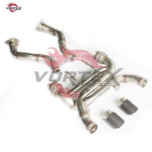 Système d'échappement arrière Catback Valvetronic en acier inoxydable T304 haute performance Vortex pour McLaren 720 - Product Image 3