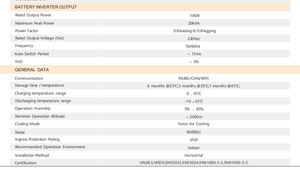 Все в одном аккумуляторе 10KWH 15KWH 20KWH Гибридный инвертор Neata батарея домашняя система хранения батарей - Product Image 6