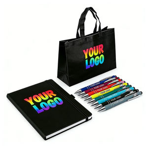 販促用ノベルティ カスタムロゴ入りボールペン ロゴ入りブルーゴールドタッチボールペン ボールペンロゴ 高品質 - Product Image 1