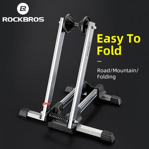 ROCKBROS — <span class=keywords><strong>support</strong></span> de stationnement Portable pour <span class=keywords><strong>vélo</strong></span> pliable, en forme de L, pour l'intérieur, pour la <span class=keywords><strong>réparation</strong></span> de bicyclette, 10 pièces - Product Image 2