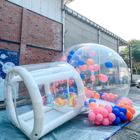 Dôme Gonflable de Fête Maison Bulle Géante Transparente Tente Bulle Gonflable Transparente Maison Ballons Bulles Gonflables