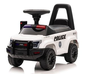 Auto Elettrica Giocattolo per Bambini a Forma di Auto della Polizia, Macchina Cavalcabile in Plastica per Bambini - Product Image 3
