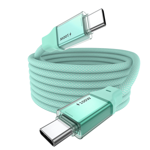 Cable UNIEAN 2.0 de 100W 240W, Cable Tipo <span class=keywords><strong>C</strong></span> de Silicona Líquida, Carga Súper Rápida, Cable de Datos USB <span class=keywords><strong>C</strong></span> <span class=keywords><strong>a</strong></span> USB <span class=keywords><strong>C</strong></span>, Alta Potencia de Salida - Product Image 1