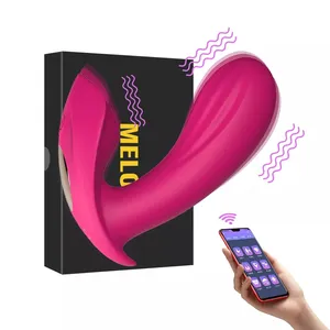 梅洛女性振动器应用控制刺激器性玩具振动器阴道凯格尔球性感商店 %