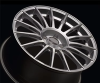17-18 Zoll OZ Superturismo GT 5x112 5x120 Geschmiedete Konkave Felgen in Glänzend Schwarz für VW GTI MK5