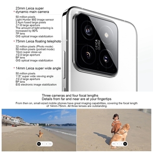Nouveau <span class=keywords><strong>Xiaomi</strong></span> 14 50MP Caméra Android 14 HyperOS 6.36 Pouces 4610mAH 16GB + 512GB <span class=keywords><strong>Xiaomi</strong></span> 14 Téléphones Mobiles - Product Image 4