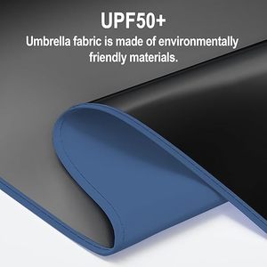 Parapluie de voyage pliable mini coupe-vent, protection contre le soleil et la pluie, design compact et léger, s'adapte à la poche ou au sac, pour hommes et femmes - Product Image 4
