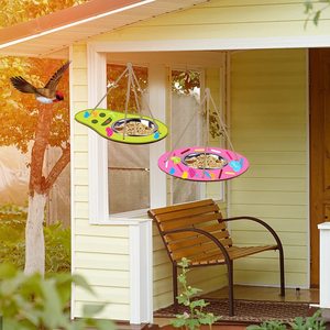 DLL433 offre spéciale activités de plein air bricolage personnalisé en bois enfants Arts et artisanat peinture oiseaux mangeoires Kits de <span class=keywords><strong>dessin</strong></span> - Product Image 2