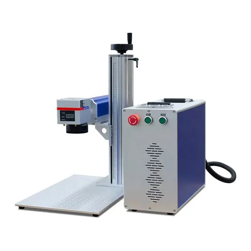 Hot Sale 50w Split Type Portable JPT MOPA Color fiber laser marking machine 30w For Metal