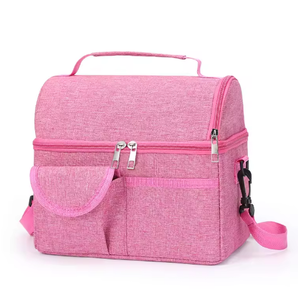 Sac isotherme personnalisé pour le déjeuner, pour adultes, femmes et hommes, boîte à lunch imperméable, sac isotherme pour pique-nique avec bandoulière - Product Image 2