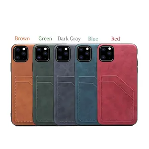 The New All-in-one Card Insertion Back Cover Protective Case Is Suitable For IPhone 15 ProMax Samsung S24 Silicon Phone Case