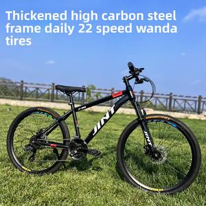 Vélo de montagne pour adultes à vitesse variable de 26 pouces, vente en gros par le fabricant, pour les étudiants, les amateurs de plein air, fourche en <span class=keywords><strong>acier</strong></span> pour homme et femme - Product Image 4