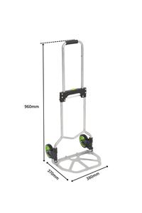 Chariot de manutention GZS70S 70 kg, robuste, pour monter les escaliers, avec 2 roues en PP - Product Image 5