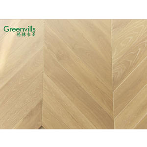 Prêt à être expédié, parquet en chevron de haute qualité en stock + parquet en chêne d'ingénierie - Product Image 4