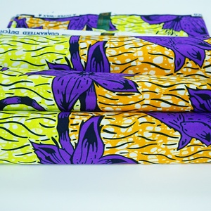 Fornitura di fabbrica su misura in stile Batik tessuto stampato africano cera originale olandese perizoma all'ingrosso in tessuto doppio lato - Product Image 2