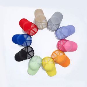 Hot Sale Blank Cotton Back Baseball Cap Adult 5 Panels Solid Color Trucker Caps Mesh Trucker <b>Hat</b> With Custom logo Available - Product Image 2