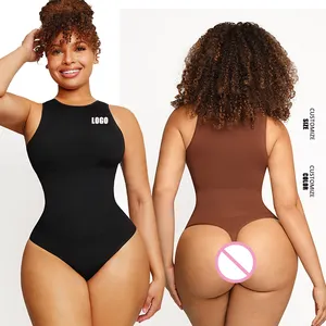 Mode Hexin 2023 Desain Baru Musim Semi Thong Kontrol Perut Pembentuk Bodysuit Shapewear untuk Wanita