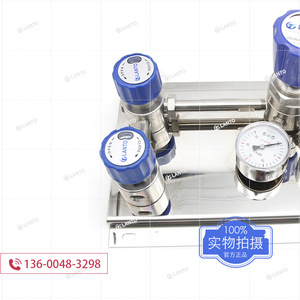 Panel de Suministro de Gas de Acero Inoxidable LANTO con Puerto de 1/2 Pulgada y Ventilación Manual para Uso en Laboratorio - Product Image 5