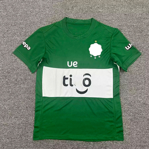 Maillots de football vert domicile et extérieur 2627 pour hommes, séchage rapide – J'aime la ligue Olympia - Product Image 2