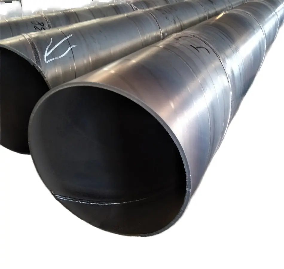Сварная труба ERW спиральная стальная полая секция углеродистая пила металлическая Водонепроницаемая оцинкованная круглая конструкция