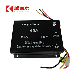 Transformateur d'alimentation automobile 24V vers 12V 45A, convertisseur DC-DC pour camion, utilisation automobile, haute qualité - Product Image 1
