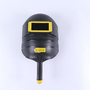 Casco de soldadura de plástico portátil, protección facial completa, antideslumbrante, para soldadura eléctrica y por arco de argón, material PP - Product Image 1