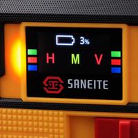 Niveau laser de sol 12 lignes, auto-nivelant, lignes croisées rouges, affichage numérique, batterie Li-ion pour l'alignement et la mise en plan de la construction au sol