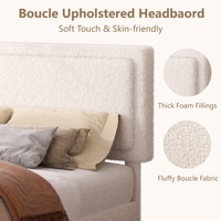 Unité de couchage réglable en tissu de luxe sur mesure avec cadre en acier renforcé et capacité de 800 lb