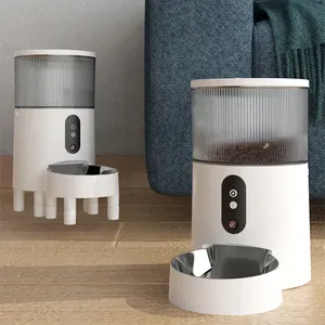 Alimentador de mascotas inteligente Wifi automático, dispensador de comida para perros y gatos, cuenco de acero inoxidable, producto para mascotas - Product Image 3
