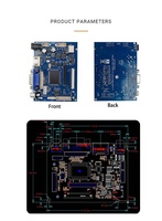 Carte de Contrôle LCD Universelle ZKDisplay Personnalisée RGB/LVDS/TTL 30PIN/40PIN/50PIN/60PIN FPC, Convertisseur LVDS HDMI VGA