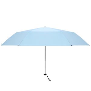 Nouveau Parapluie Publicitaire Femme Double Usage Ultra-Léger Soleil Pluie Personnalisé Noir Anti-UV Pliant en Trois Plis Forme Crayon Plume Cadeaux d'Affaires - Product Image 3