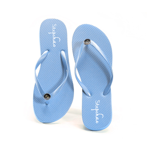 Tongs plates en caoutchouc avec logo personnalisé de haute qualité pour femmes filles tongs de massage antidérapantes recyclables à séchage rapide pour la plage - Product Image 4