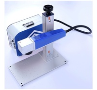 Marqueur laser 3D de bureau 50W pour bijoux en or et argent | Graveur de fibre à mise au point automatique pour plaque signalétique en métal et bague