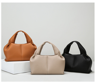 Produit Tendance 2026 Sac Nuage en PU Souple de Luxe Grande Capacité Élégant Durable Sac Fourre-tout Décontracté Plissé pour Femme