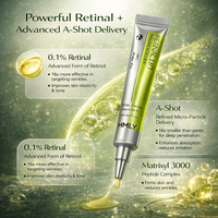 Sérum Anti-Âge et Anti-Rides Double Rétinol Liposome Matrixyl Effet Blanchissant, Minimiseur de Pores, Anti-Cernes, Marque Privée OEM ODM