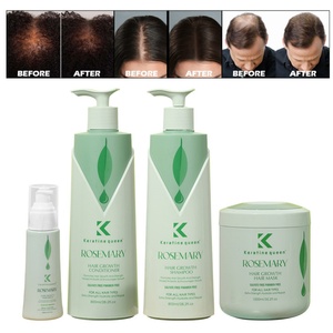 Natural Organic Rosemary Mint Hair Set Sulfate-Free <b>Shampoo</b> Conditioner Mask Serum for Stronger - Product Image 2