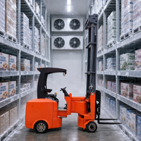 Chariot élévateur électrique articulé VNA pour entrepôt frigorifique, 2T, 2.5T, 3T