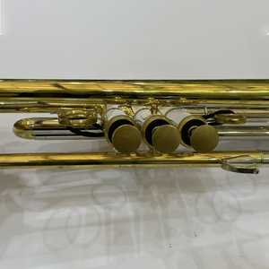 Trompette artisanale en <span class=keywords><strong>laiton</strong></span> jaune de qualité professionnelle, fabrication OEM, qualité supérieure, pour professeur de trompette - Product Image 6