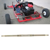 Arbre d'essieu arrière de 930 mm pour ATV Quad Go Karts de 150 CC à 250 CC, améliore la stabilité, réduit les vibrations, arbre d'essieu arrière à spline