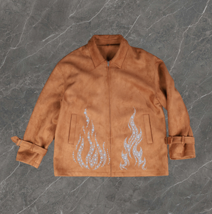 Veste de moto en cuir PU brodée sur mesure, unisexe, décontractée, automne, fermeture éclair, design respirant, taille 6XL disponible - Product Image 5