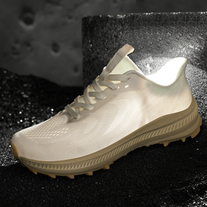 Chaussures <span class=keywords><strong>de</strong></span> sport unisexe respirantes nouveau style, MOQ=2, pour la gym, la course, l'escalade et le trekking, avec large embout. - Product Image 2