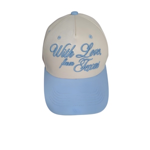 Gorra de Béisbol Deportiva de Cinco Paneles, de Algodón, con Logotipo Bordado en 3D Personalizado, de Dos Tonos, para Hombre - Product Image 3