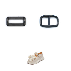 Hebilla de plástico con anillo en D ajustable para accesorios de bolsos D054 9 mm Color sólido Invierno 2023 - Product Image 4