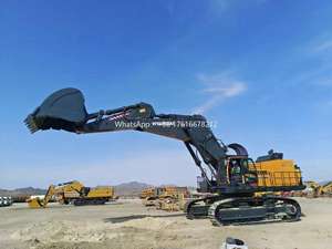 Bon prix pour l'excavatrice Hyundai 1250 de 118 tonnes, d'occasion, de fabrication coréenne, de type lourd, Hx1250, excavatrice sur chenilles Hyundai - Product Image 6