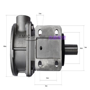 Bomba Marina Multifuncional de Alto Rendimiento de 1-3/4\" FIP-220 con Alto Flujo, Autocebante, Impulsor Flexible de Acero Inoxidable - Product Image 3