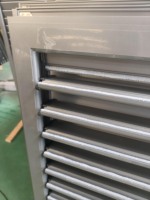 Fenêtres à jalousies en aluminium avec verre trempé, volets pour hôtels et hôpitaux