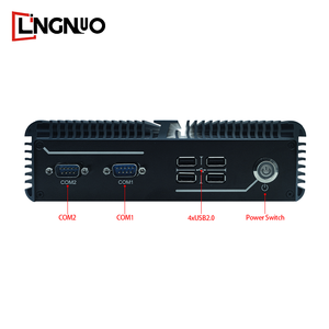 Rugged Edge <strong>Computing</strong> <strong>Fanless</strong> PC Intel Celeroni5-5300U Quad-Core 6 COM Dual Gigabit LAN Industrial Industrial <strong>Computer</strong> Accessory - Product Image 5