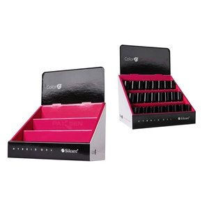 Custom Foldable Popup Folding Blank <b>Boxes</b> Shipping Shop PDQ Tray Storage Cardboard Display Counter Retail Gift with Logo - Product Image 3